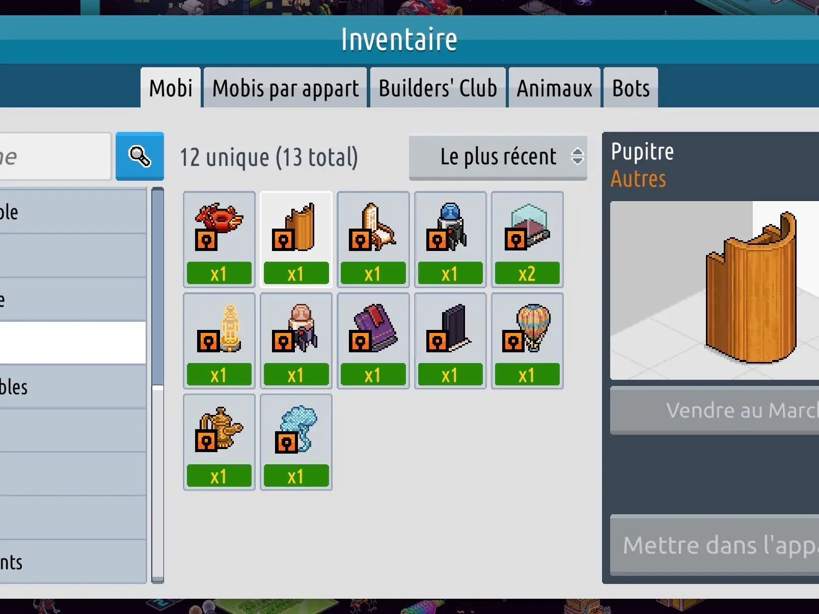 NFT - Collectibles à vendre vs crédits