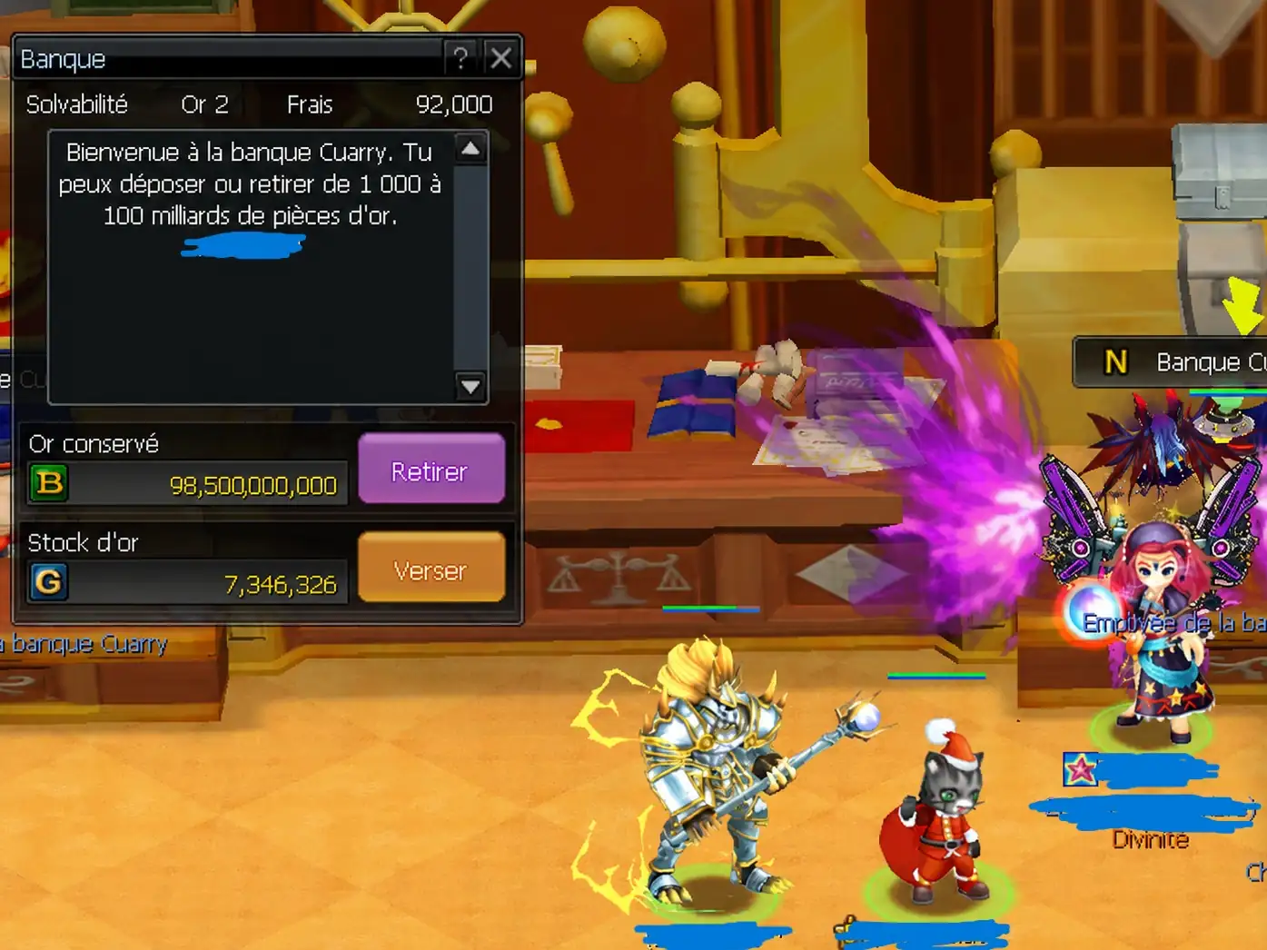 100G+ A vendre sur undercity
